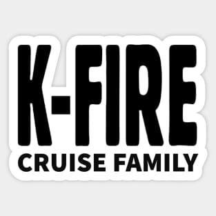 KFIRE FAM LOGO Sticker